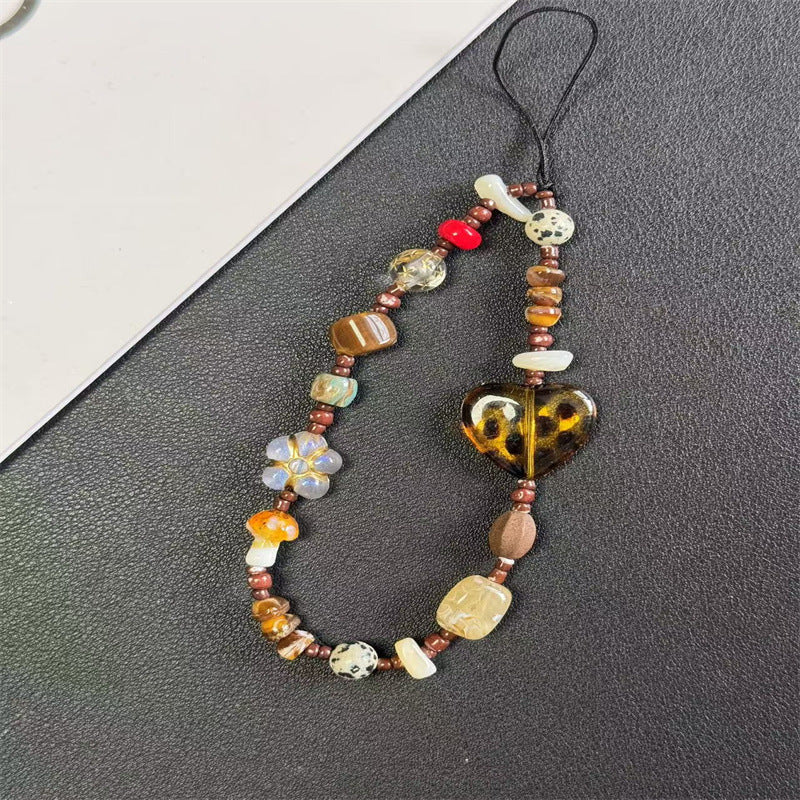 Handcrafted Beaded Charm Necklace Kalsten