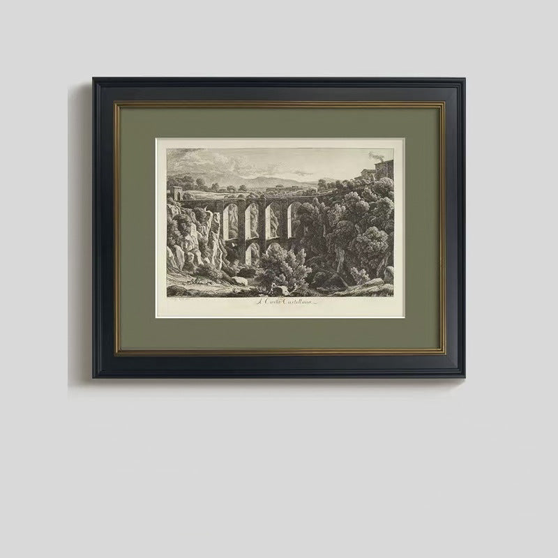Vintage Landscape Wall Art
