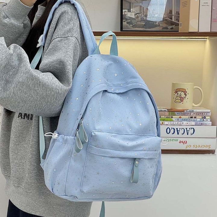Star-Embellished Backpack Kalsten