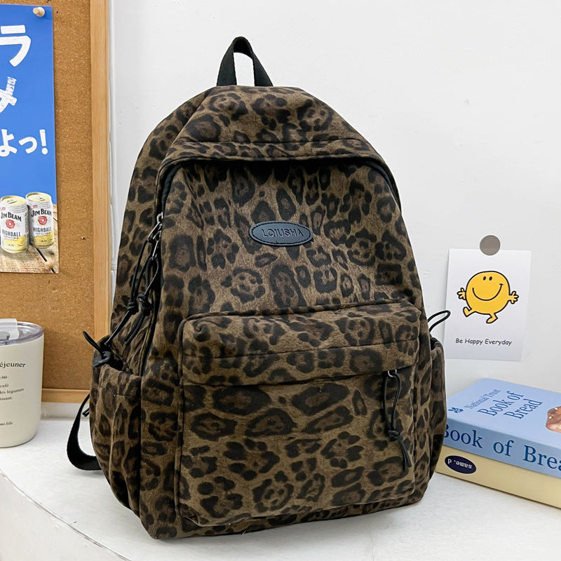 Urban Chic Animal Print Backpack Kalsten