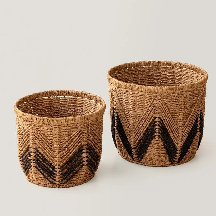 Decorative Woven Storage Bin Kalsten