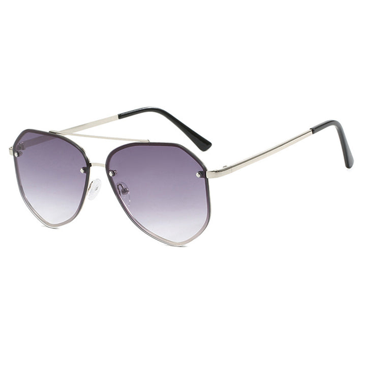 Women's geometric sunglasses with delicate frame Kalsten
