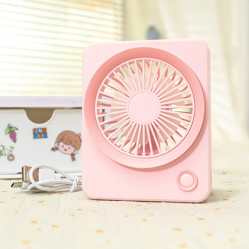 Ladies Compact Table Fan with USB Connection and Quiet Operating Mode Kalsten