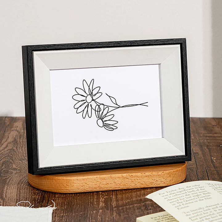 Minimalist Line Art Frame for Wall Decor