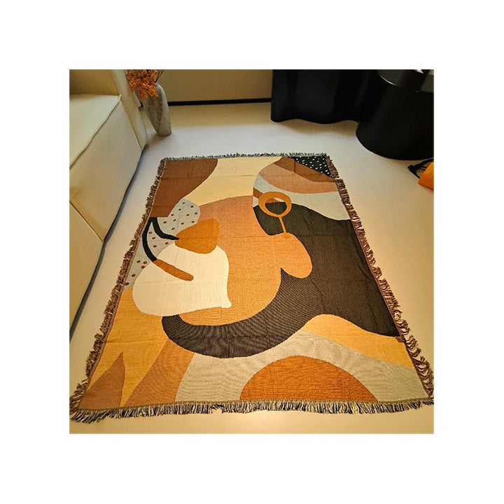 Abstract Art Throw Blanket