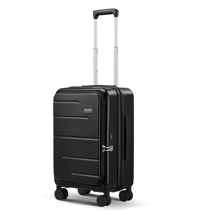 Unisex Compact Expandable Rolling Suitcase Kalsten