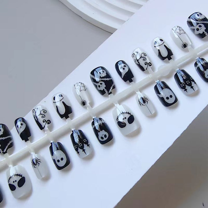 Artificial nails with Halloween motif Kalsten