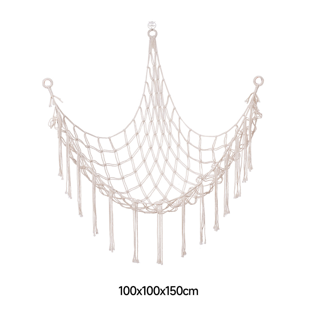 Macramé Hammock Hanging Storage