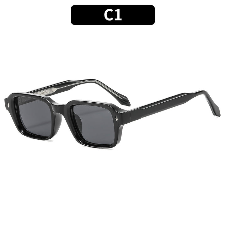Contemporary Square Frame Sunglasses