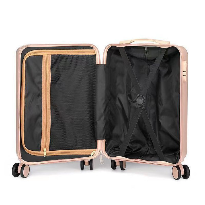 Sleek Compact Rolling Travel Suitcase Kalsten
