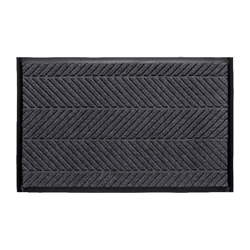 Decorative Chevron Pattern Entry Mat Kalsten