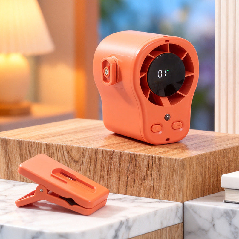 Ladies table fan with USB charging port and clamp function Kalsten