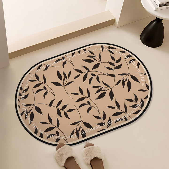 Decorative Motivational Bath Mat