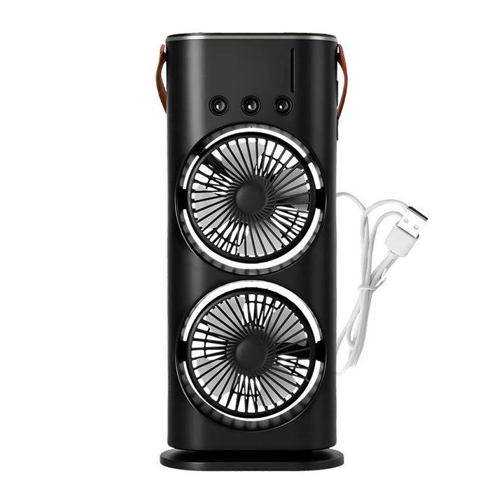Ladies table fan with innovative dual-flow system Kalsten