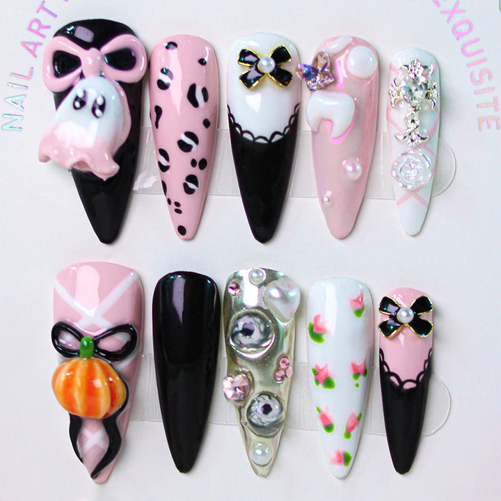 Creative Nail Art Set with Unique Designs Kalsten