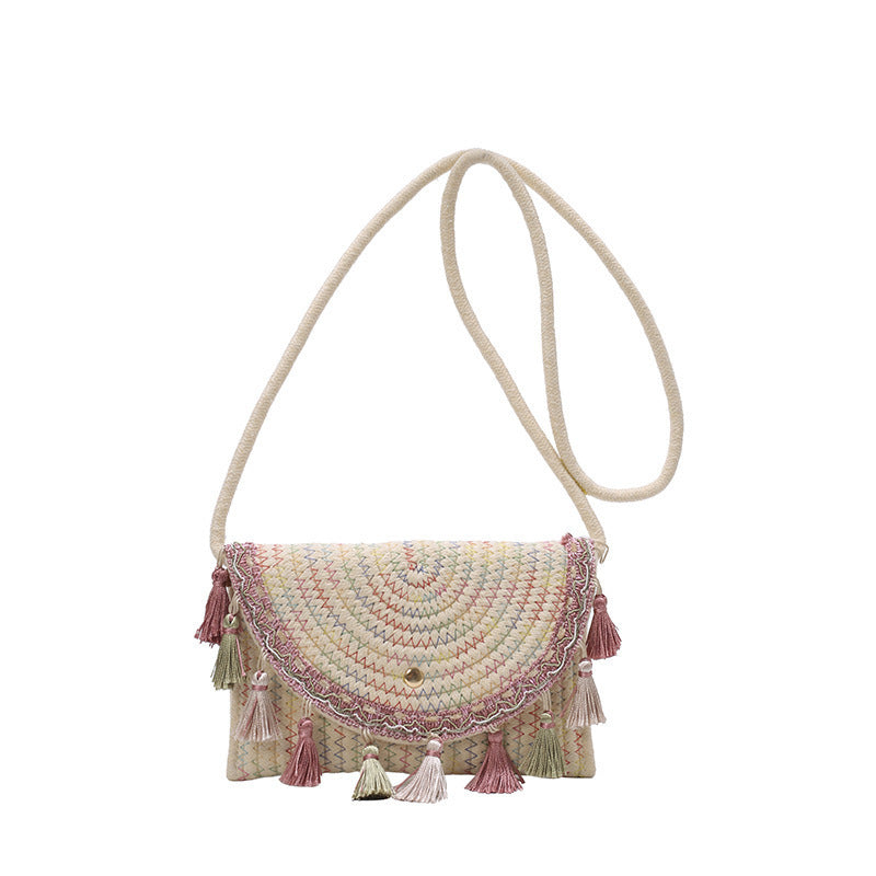 Bohemian Woven Clutch Bag Kalsten