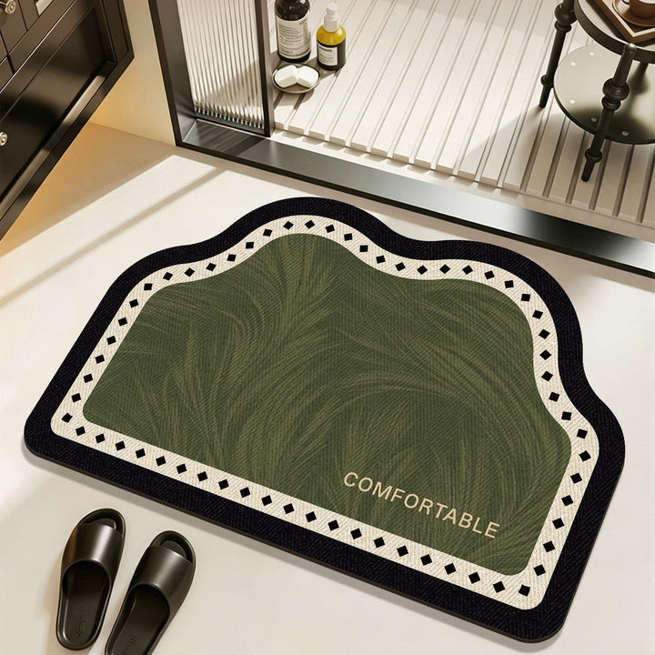Playful Animal-Themed Bathroom Mat Kalsten