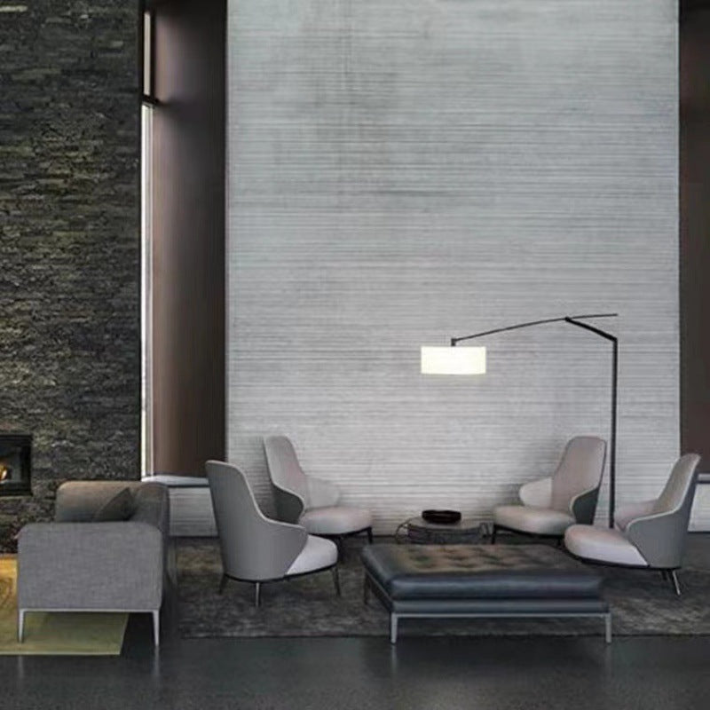 Modern Arching Floor Lamp with Adjustable Shade