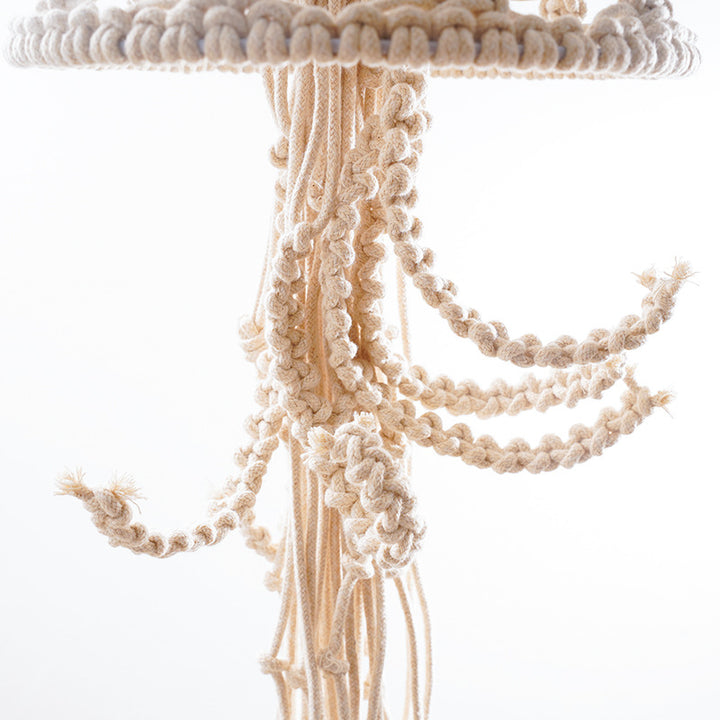 Decorative Macramé Jellyfish Wall Art Kalsten