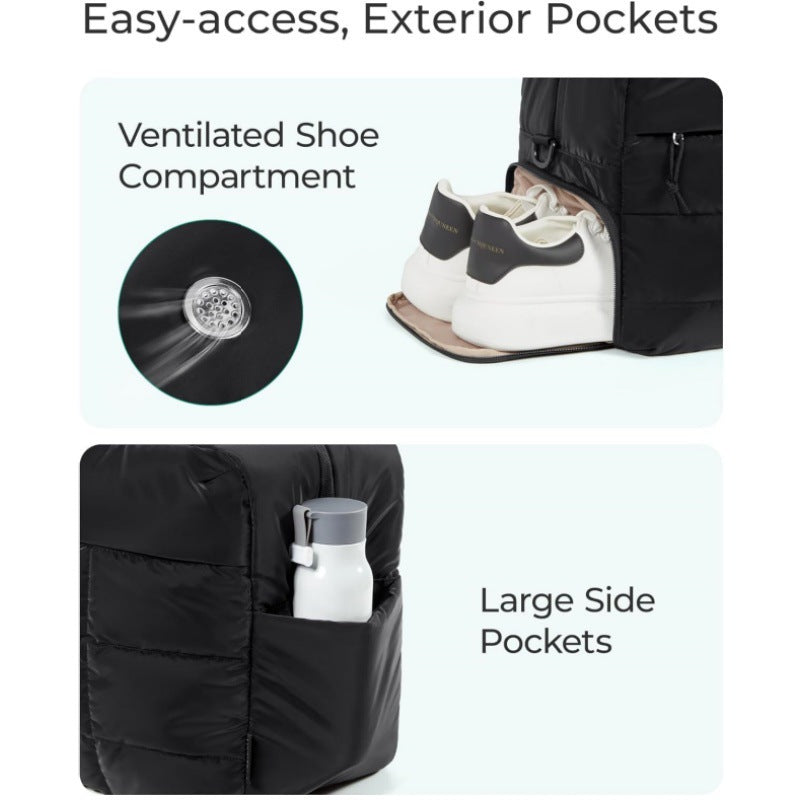 Padded Sports Bag with Separate Shoe Compartment Kalsten