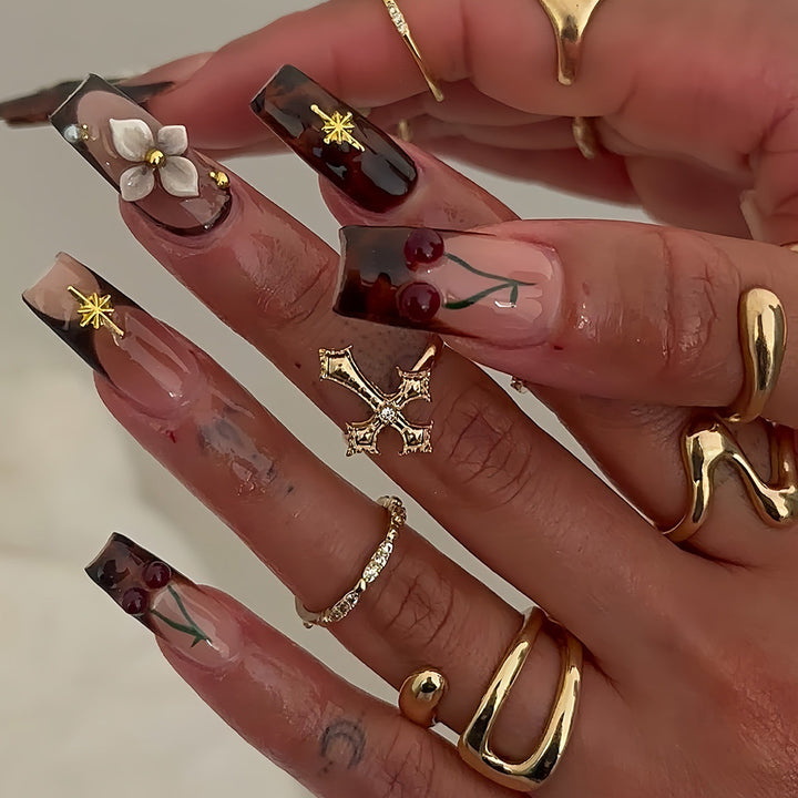 Decorative Press-On Nail Extensions Kalsten