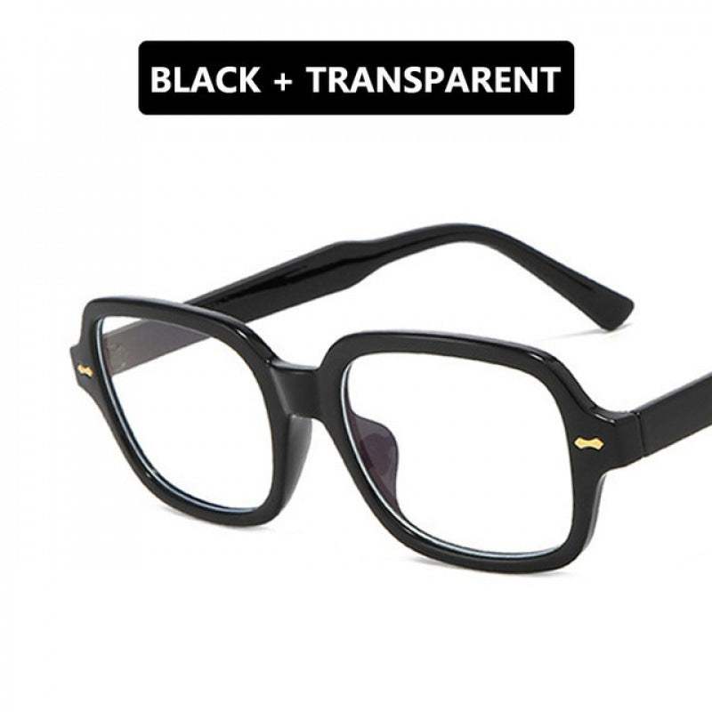 Ladies fashionable sunglasses with angular frame and yellow lenses Kalsten