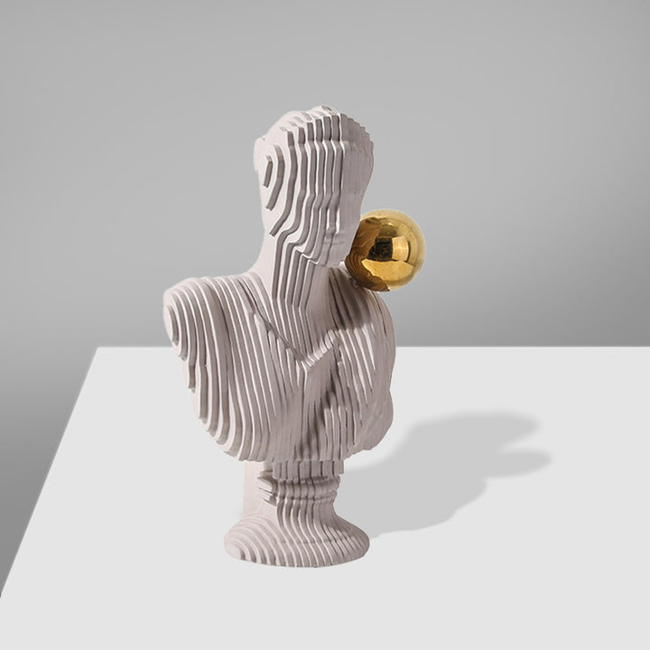 Modern Abstract Bust Sculpture
