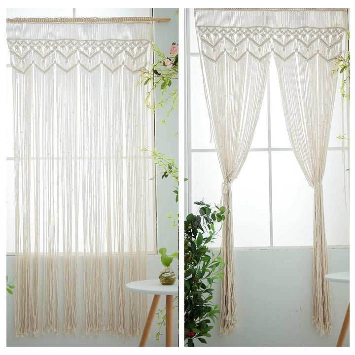 Macrame Door Curtain Kalsten