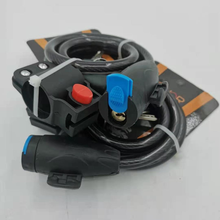 Heavy-Duty Flexible Bicycle Lock with Key Kalsten