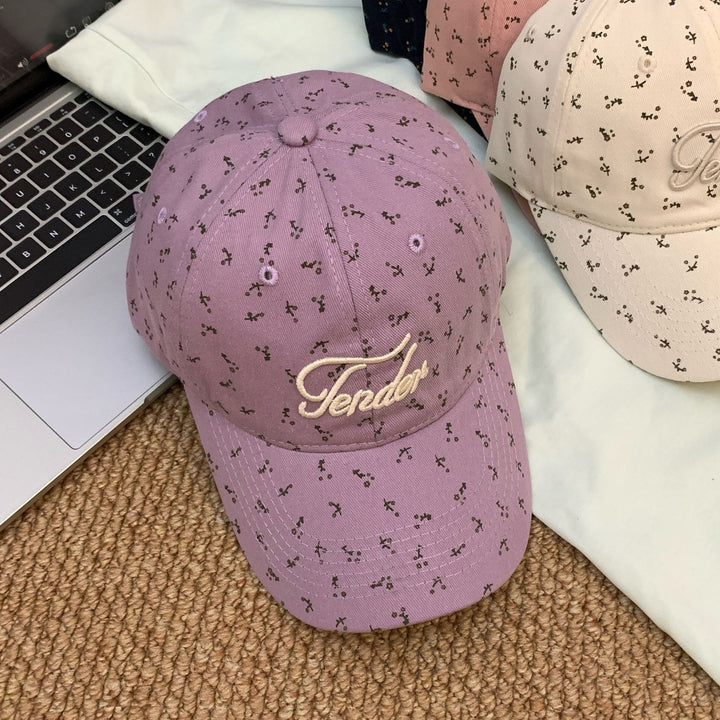 Women's Trendy Floral Print Baseball Cap Kalsten
