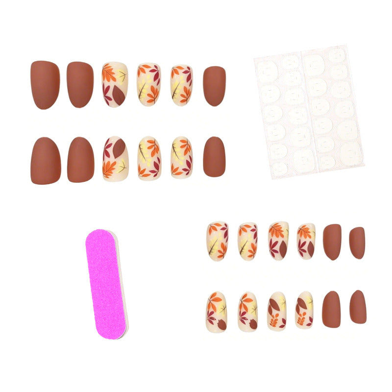 Artistic Floral Overlay Nail Enhancements Kalsten