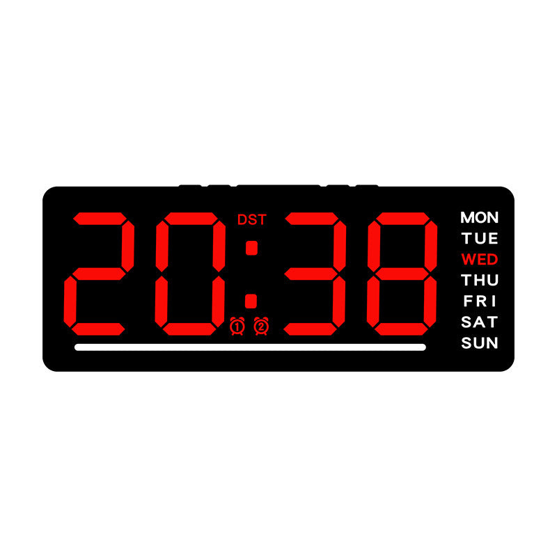 Digital LED Alarm Clock with Large, Clear Display and Multiple Alarm Functions Kalsten
