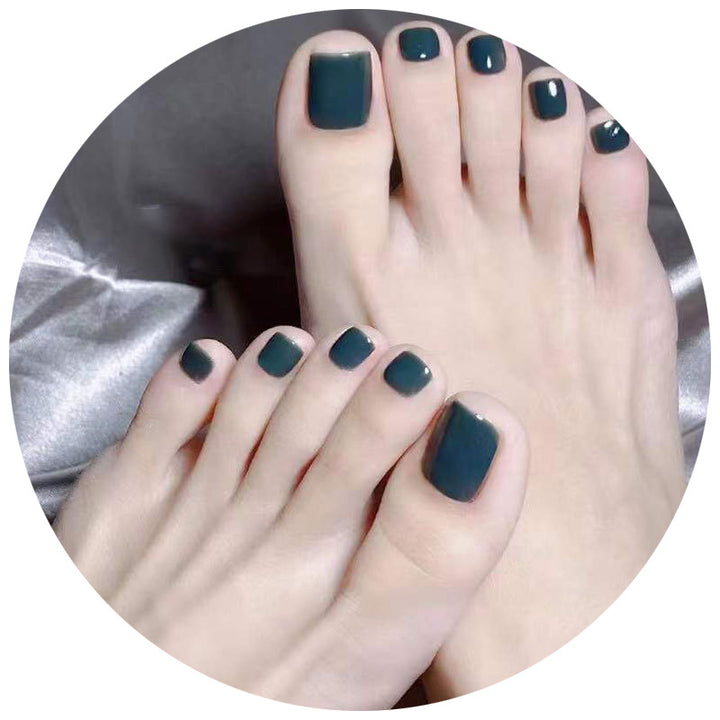 Premium Pedicure Press-On Nail Set Kalsten