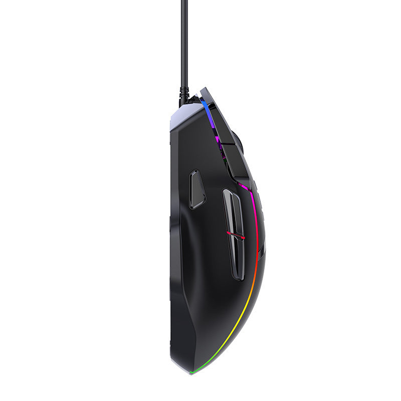 High-Precision Gaming Mouse with Customizable RGB Lighting Effects Kalsten