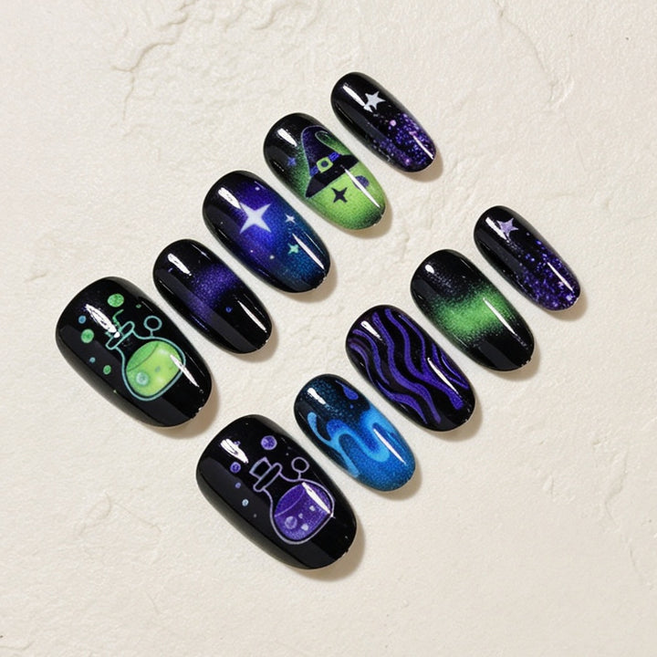 Creative Halloween Nail Art Set Kalsten