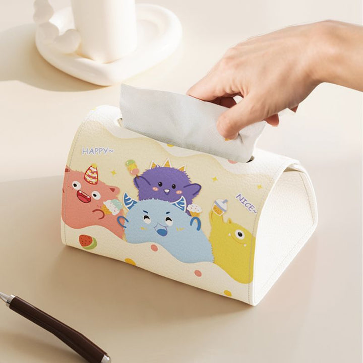 Decorative Dog-Themed Tissue Box Holder Kalsten