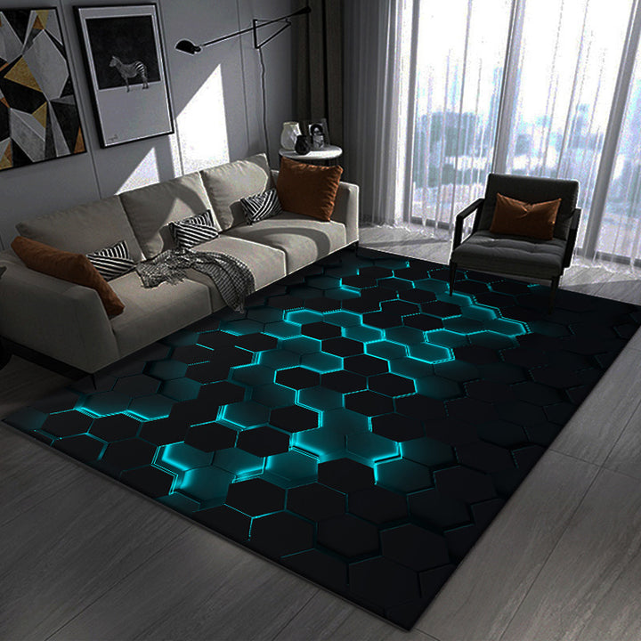Geometric Patterned Area Rug Kalsten