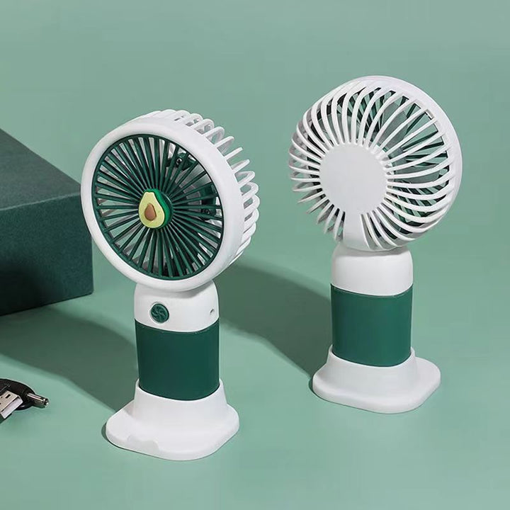Women Portable Mini Fan with Unique Avocado Design Kalsten