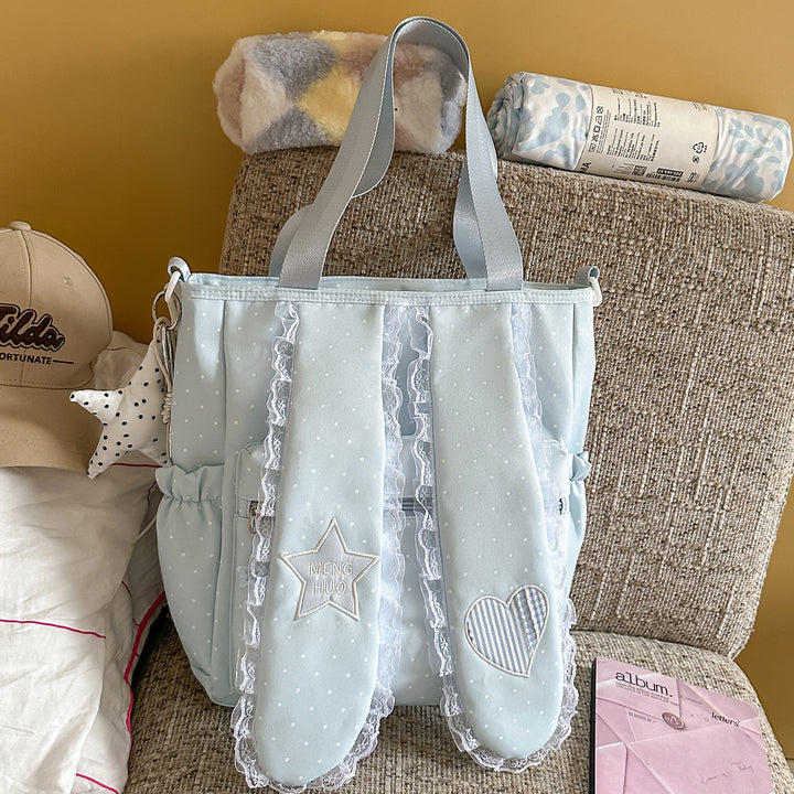 Cute Decorative Bunny-Ear Tote Bag Kalsten