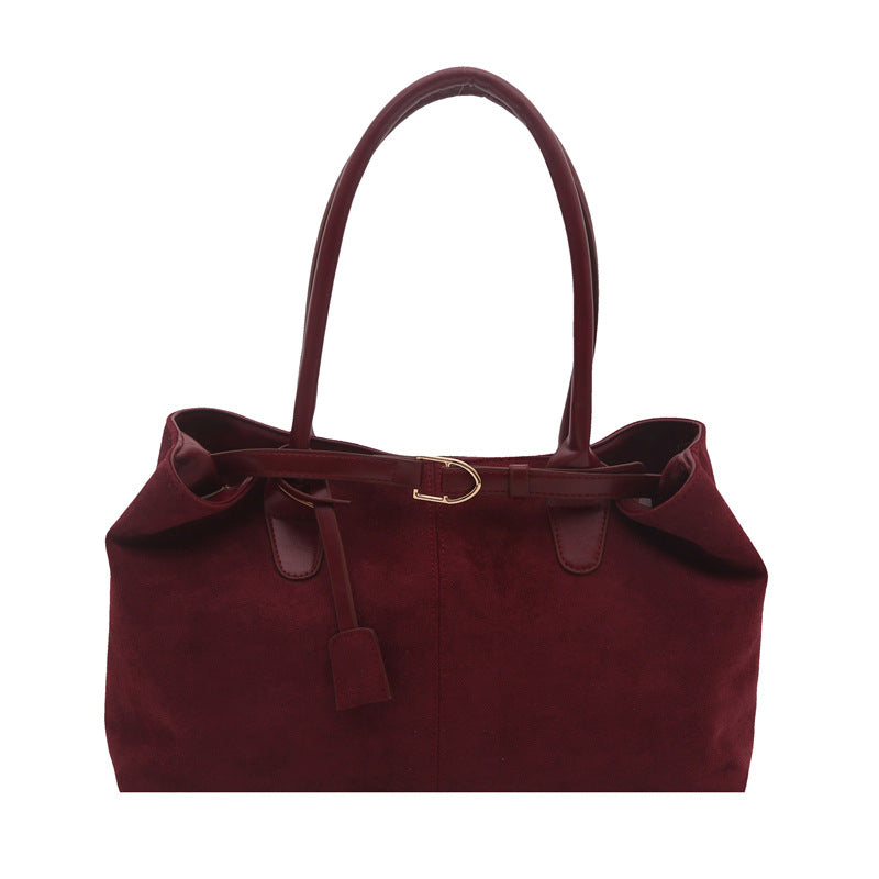 Suede Fashion Tote