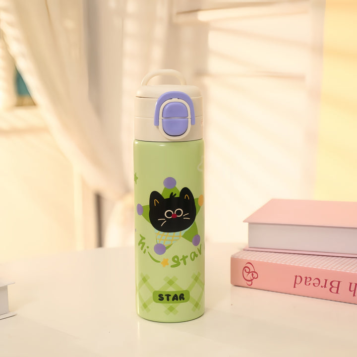 Ladies Insulated Drinking Bottle with Playful Design Kalsten