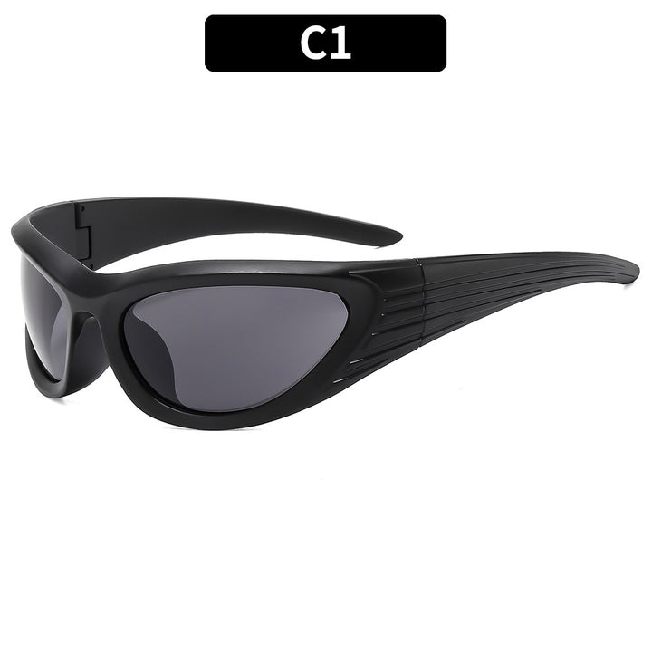 Sporty Wrap-Around Sunglasses