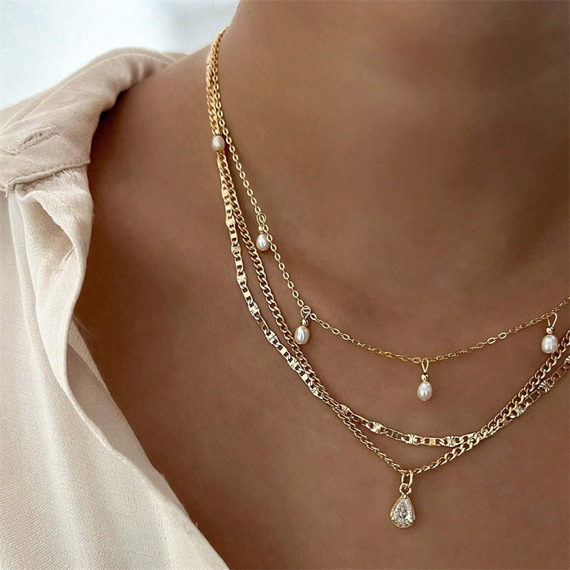 Layered Chain Necklace Kalsten