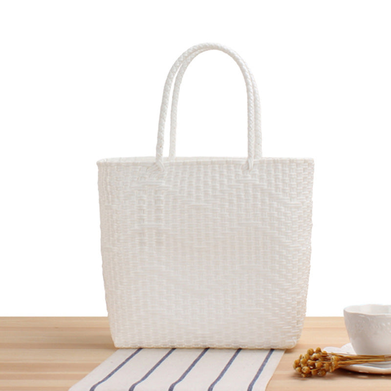 Handbag Made of High-Strength Braided Material with Elegant Wave Structure Kalsten