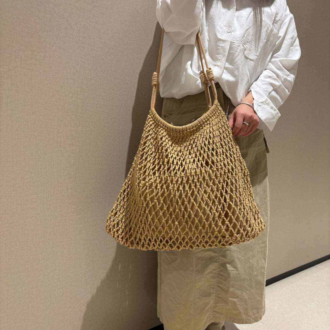 Hand-knotted shopping net bag Kalsten