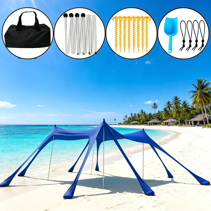 Portable Beach Shade Canopy Kalsten
