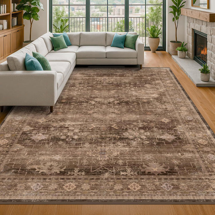 Flower Pattern Rug