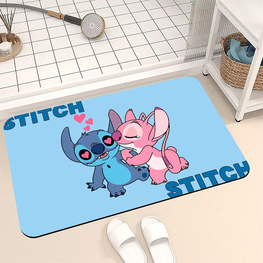 Cartoon-Themed Bath Mat Kalsten