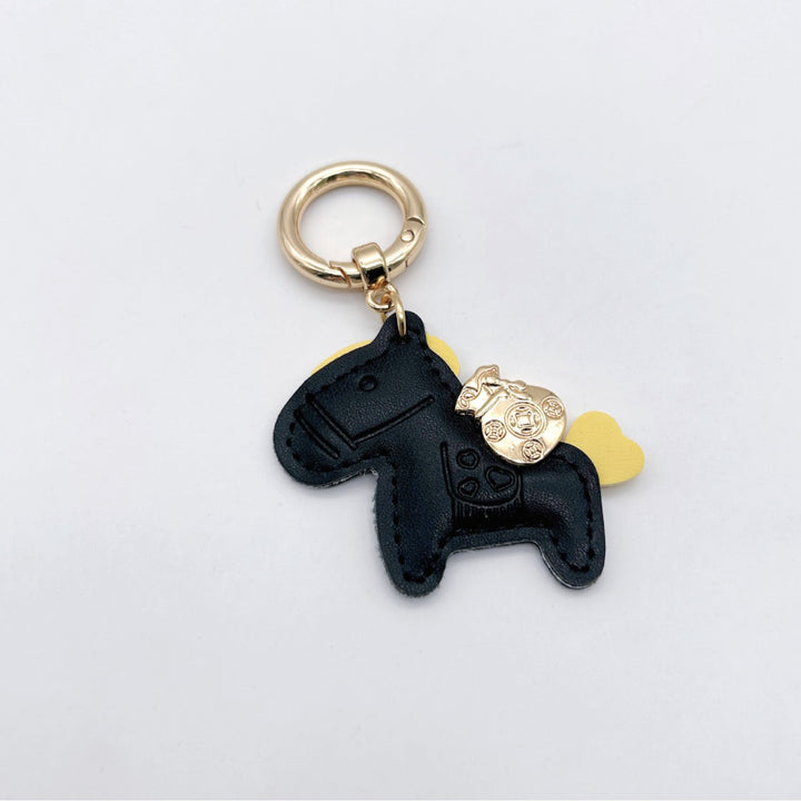 Animal-Shaped Leather Keychain Kalsten