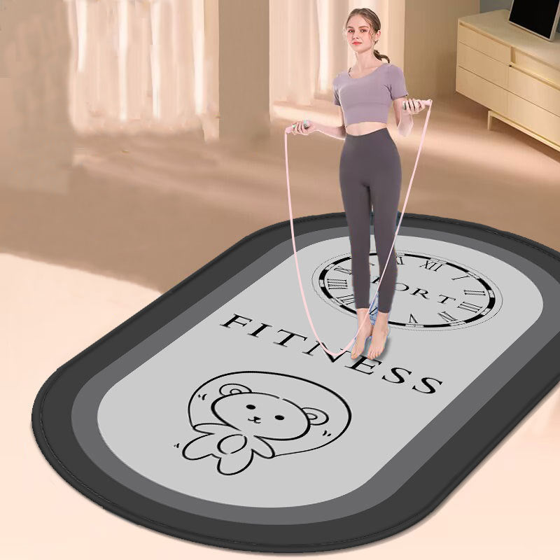 Fitness Jump Rope Mat